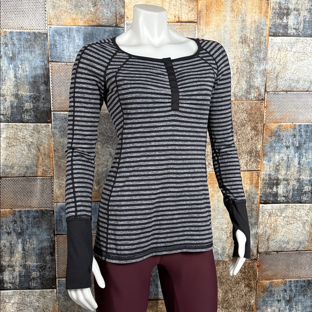 RARE Lululemon Run: Sport Henley Size 8